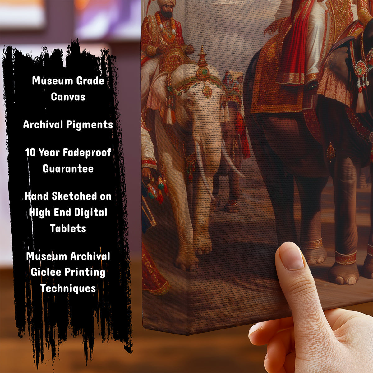 Information about Indian Art Canvas Art Print