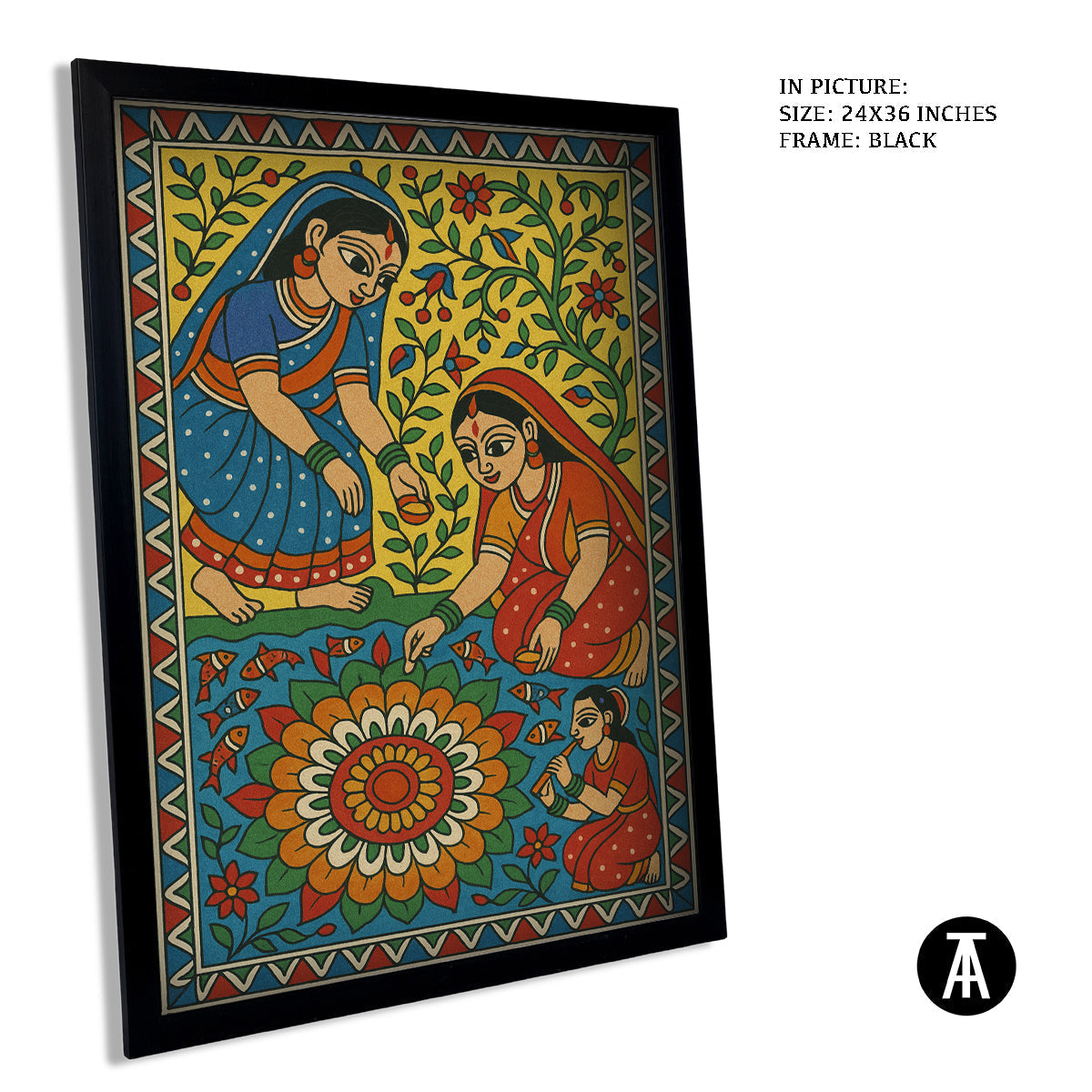 Artwork in Black Frame