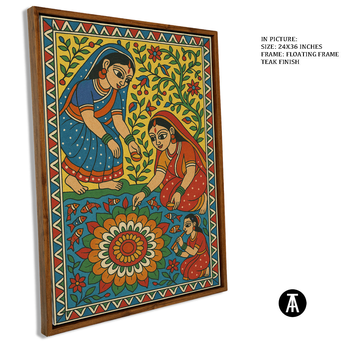 Artwork in Floating Frame