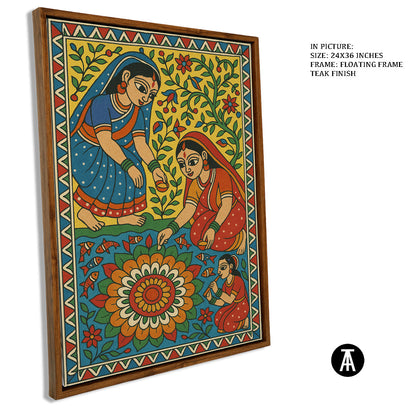 Artwork in Floating Frame