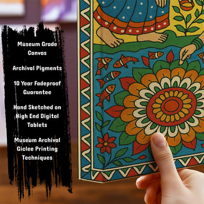 Information about Indian Art Canvas Art Print