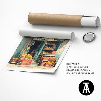 Artwork as Print Only / Rolled Art