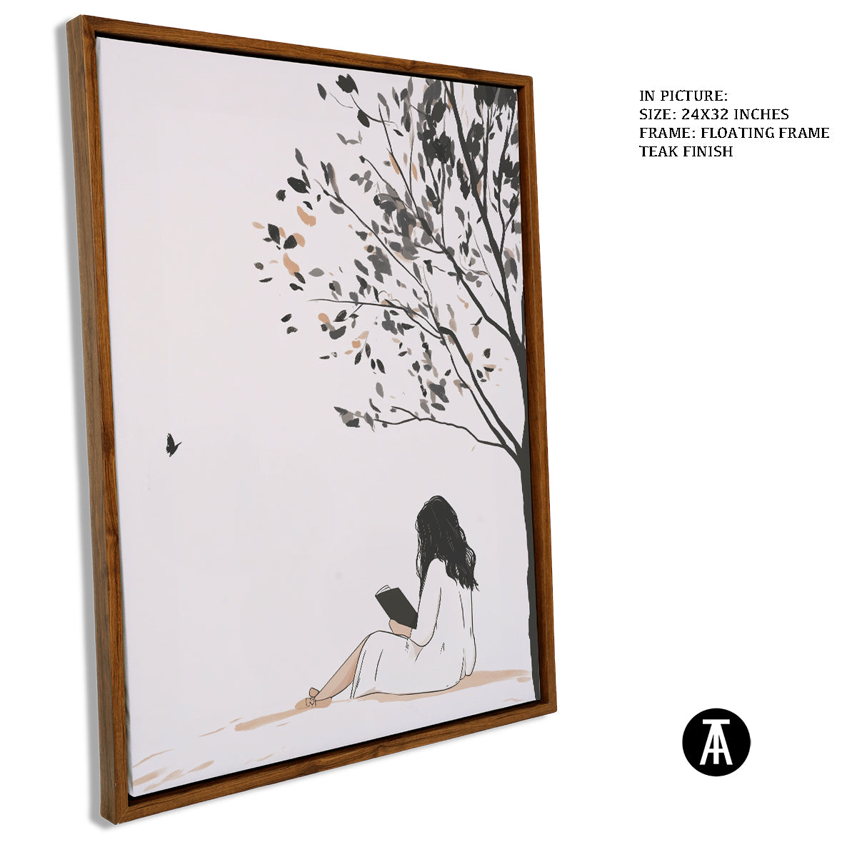 Artwork in Floating Frame