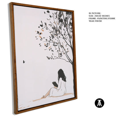 Artwork in Floating Frame