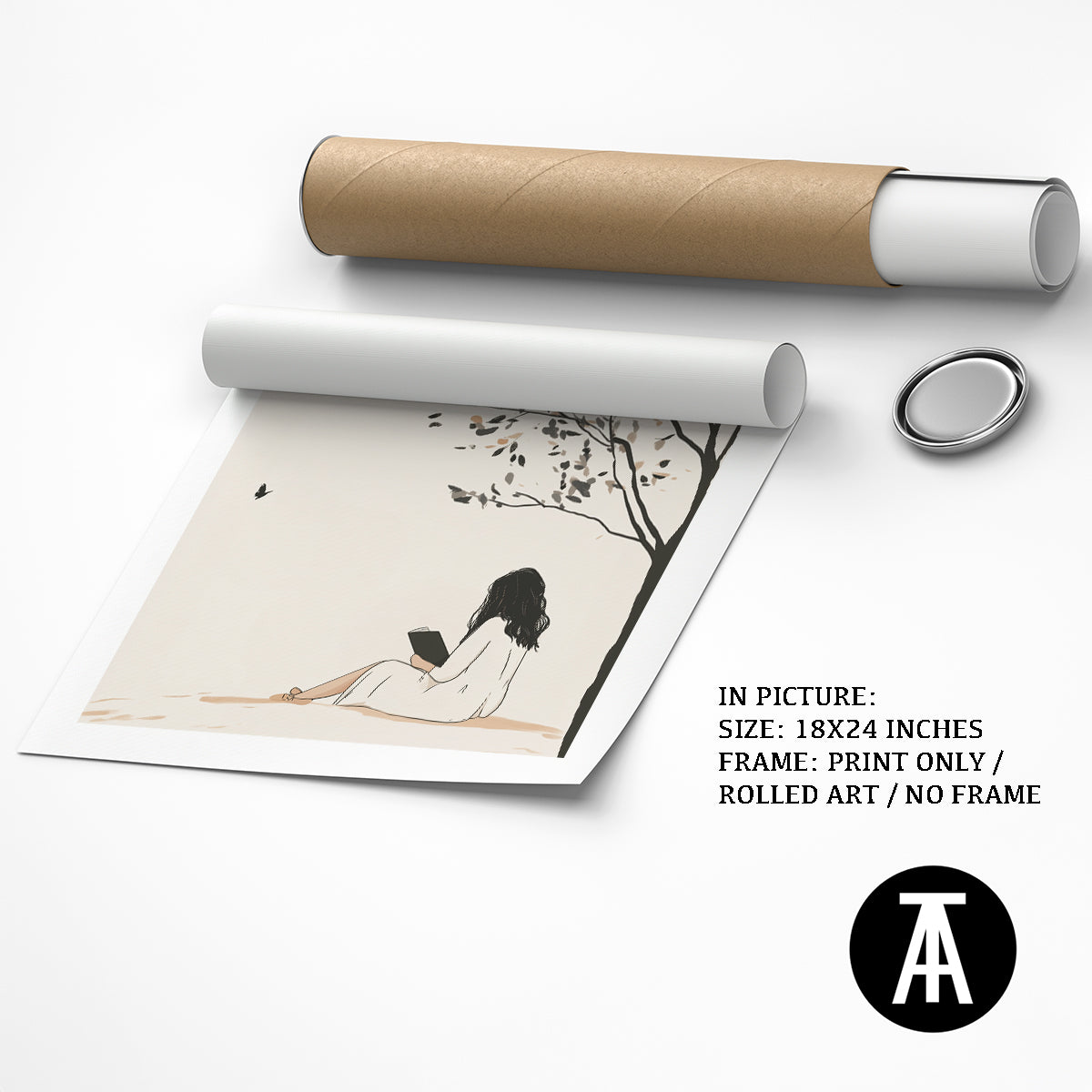 Artwork as Print Only or Rolled Art