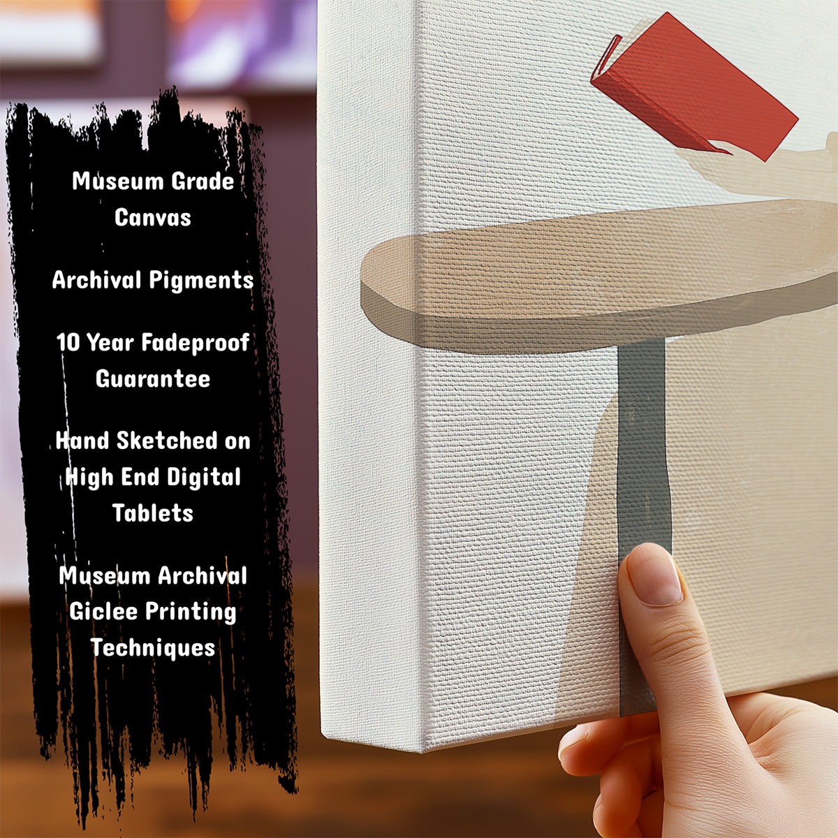 Information about Minimalist Canvas Art Print