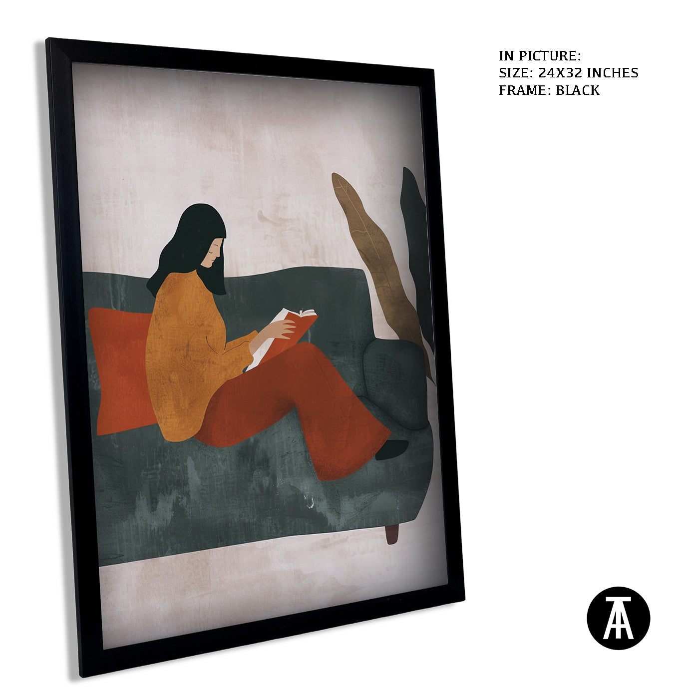Artwork in Black Frame