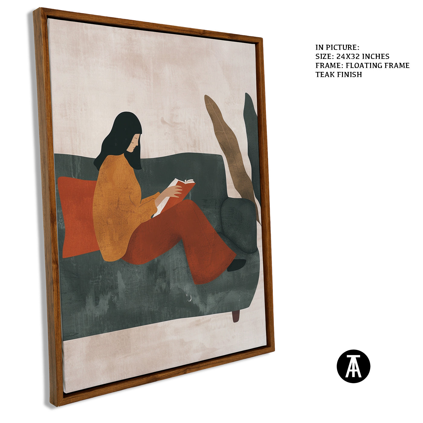 Artwork in Floating Frame
