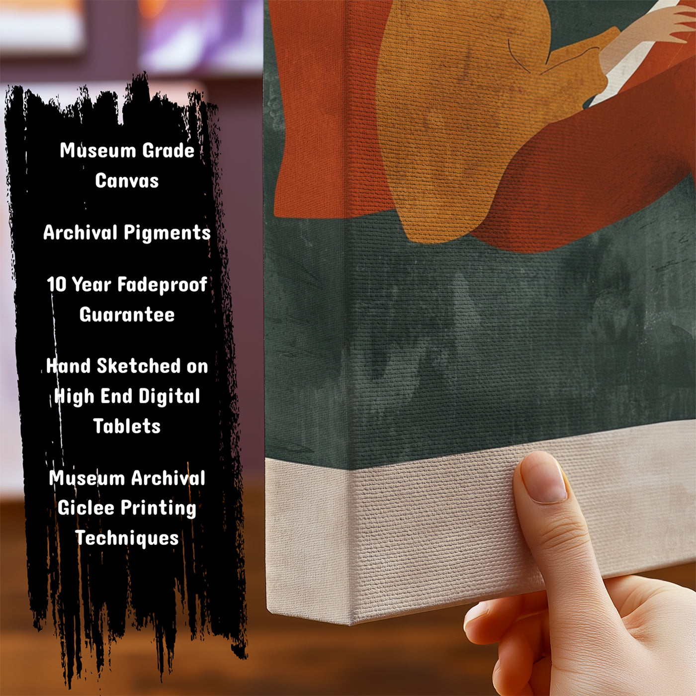 Information about Boho Art Canvas Art Print