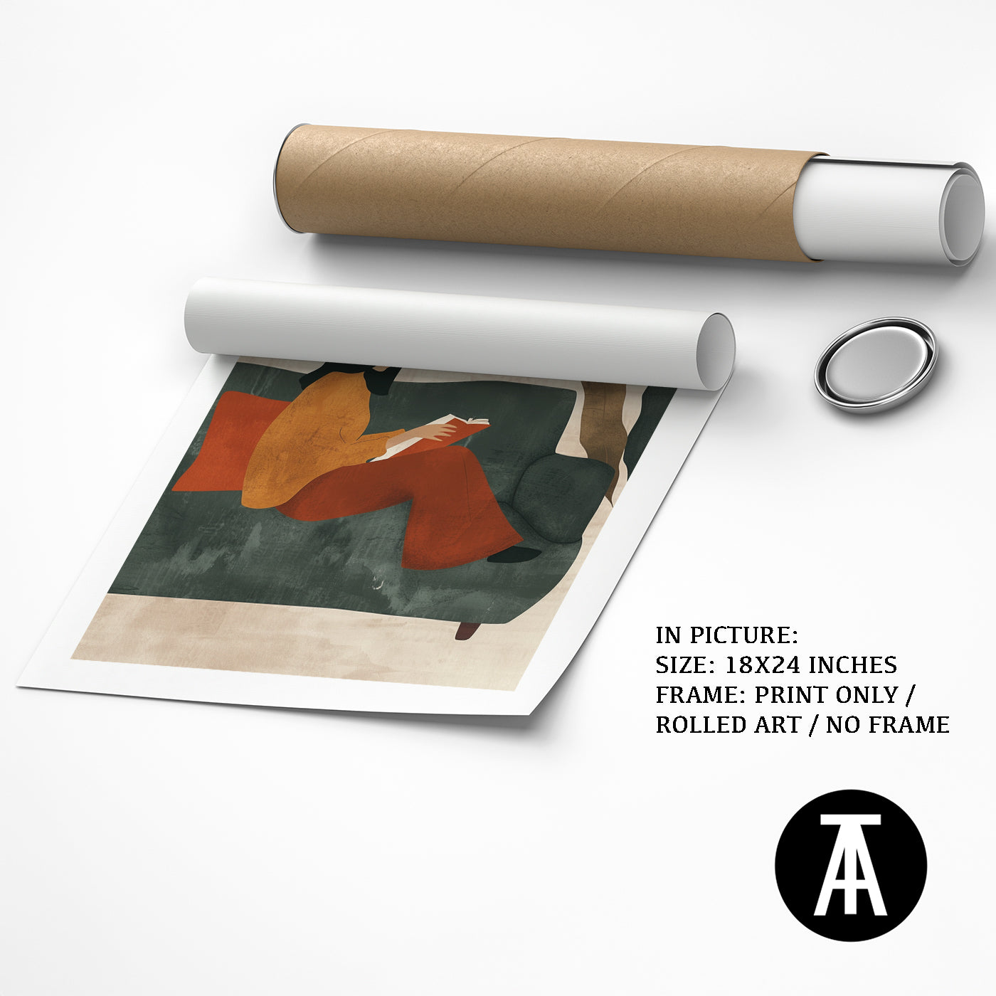 Artwork as Print Only or Rolled Art
