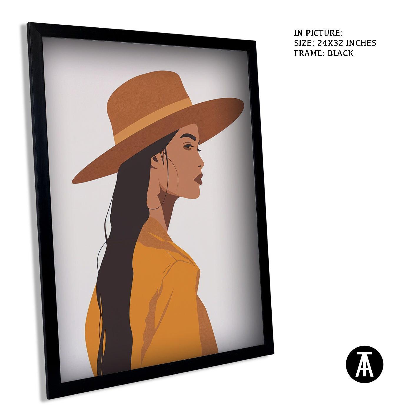 Artwork in Black Frame