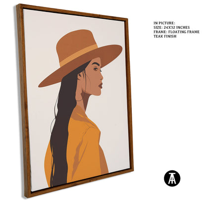 Artwork in Floating Frame