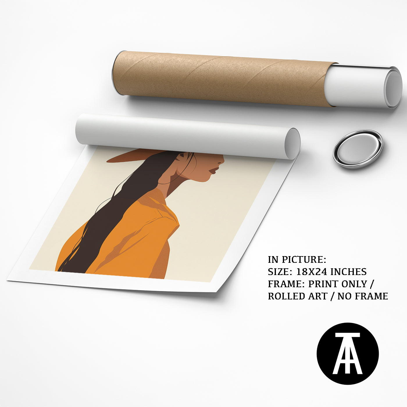 Artwork as Print Only or Rolled Art