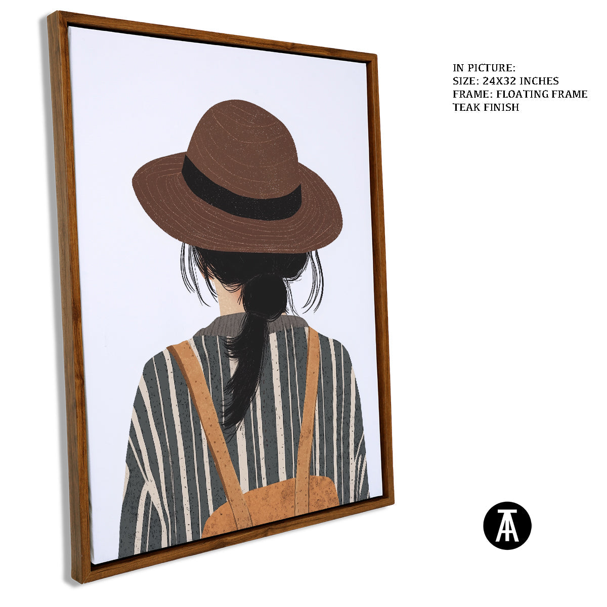 Artwork in Floating Frame
