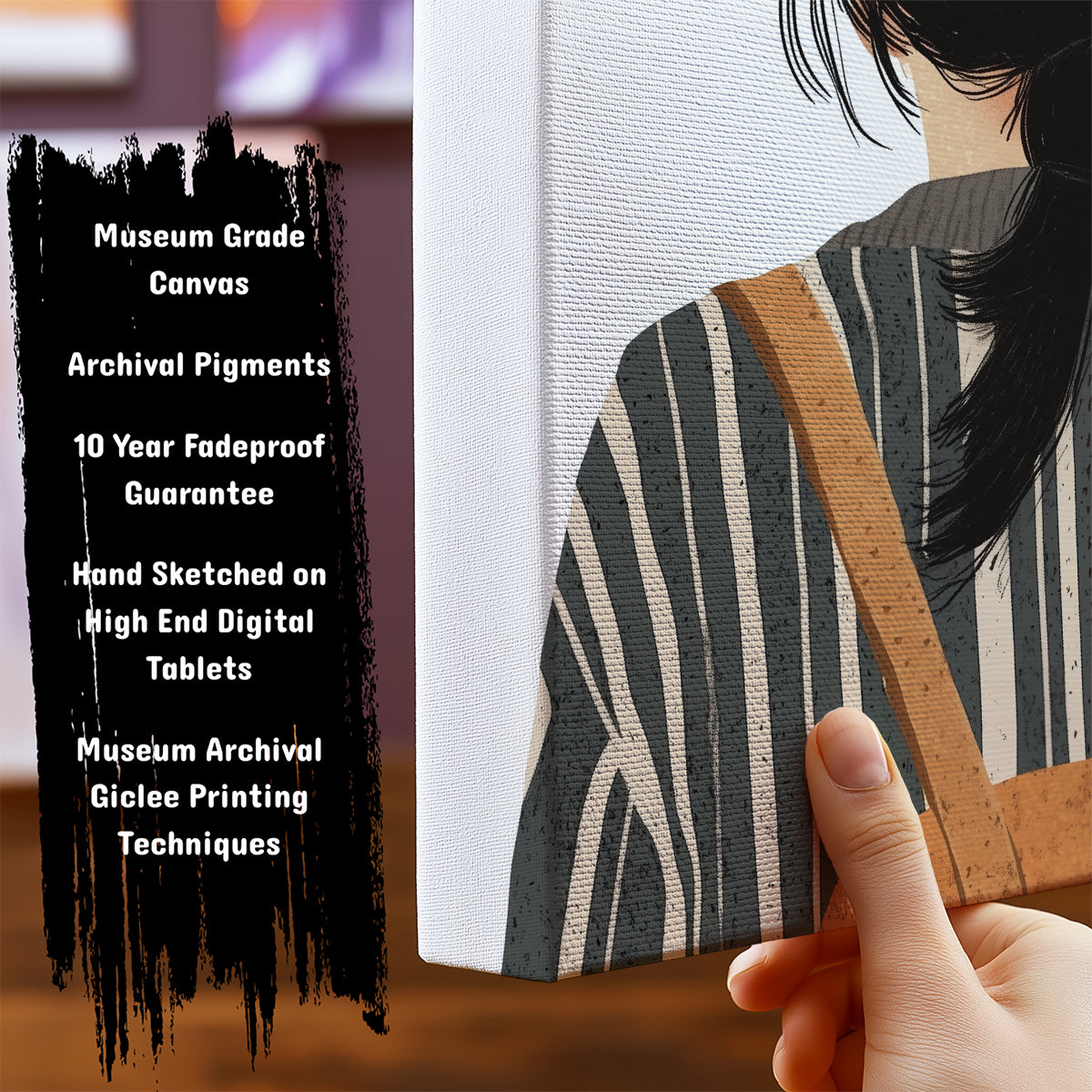 Information about Minimalist Canvas Art Print
