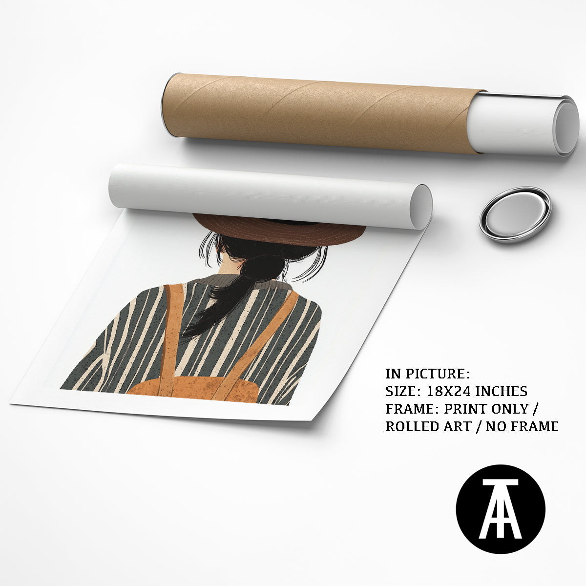 Artwork as Print Only or Rolled Art