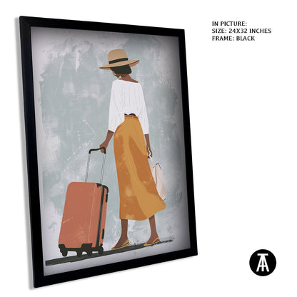 Artwork in Black Frame