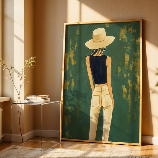 Limited Edition Painting in a Lifestyle Setting