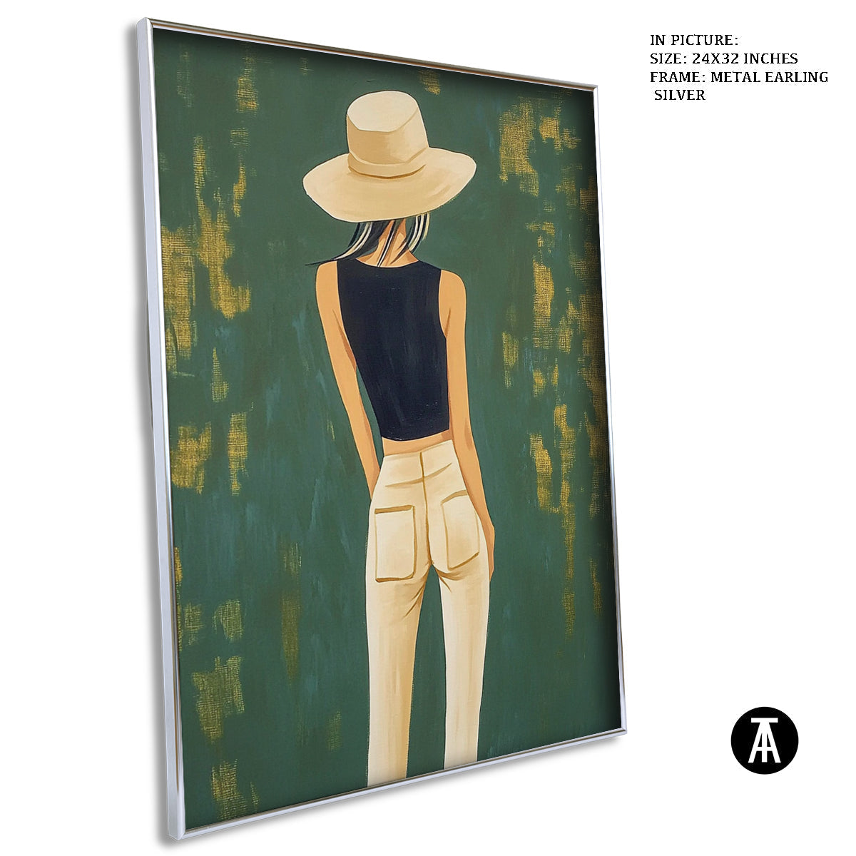 Artwork in Black Frame