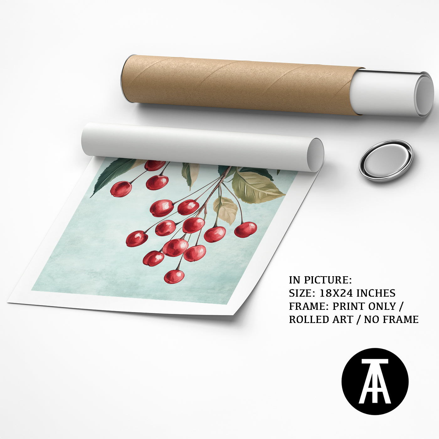 Artwork as Print Only or Rolled Art