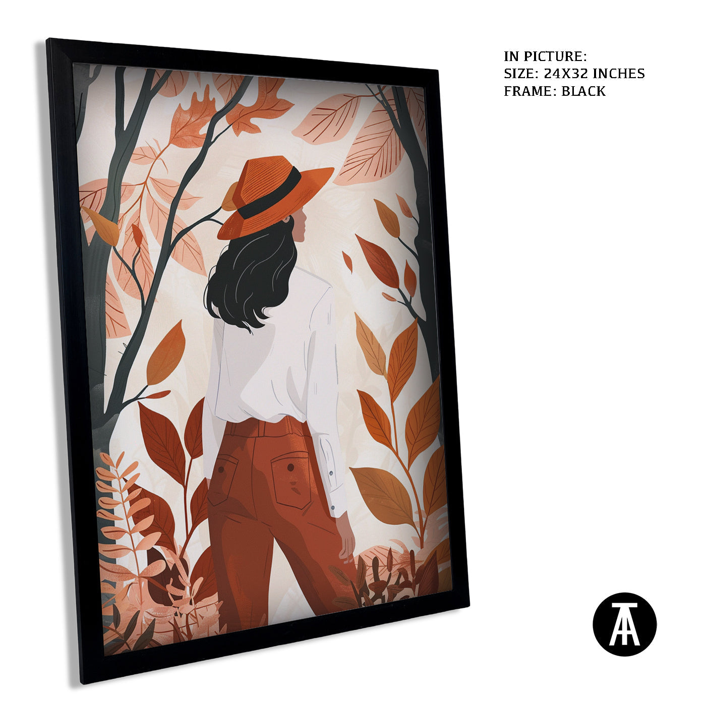 Artwork in Black Frame