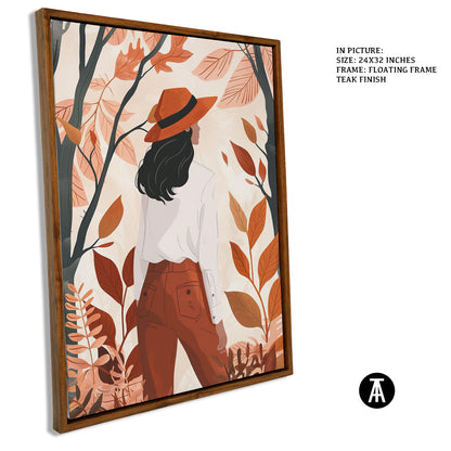 Artwork in Floating Frame