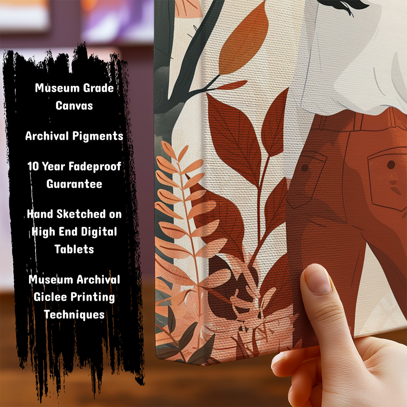 Information about Boho Art Canvas Art Print
