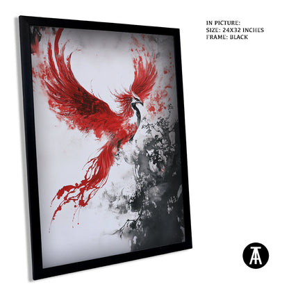 Artwork in Metal Earling Silver Frame