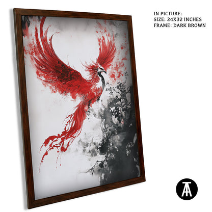 Artwork in Metal Champagne Gold Frame