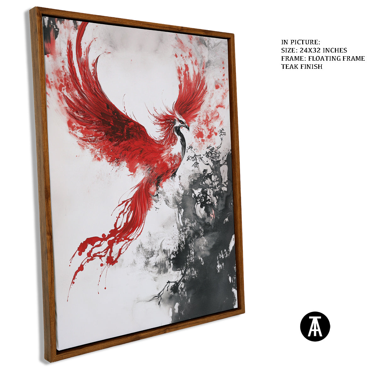 Artwork in Floating Frame