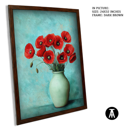 Artwork in Metal Champagne Gold Frame