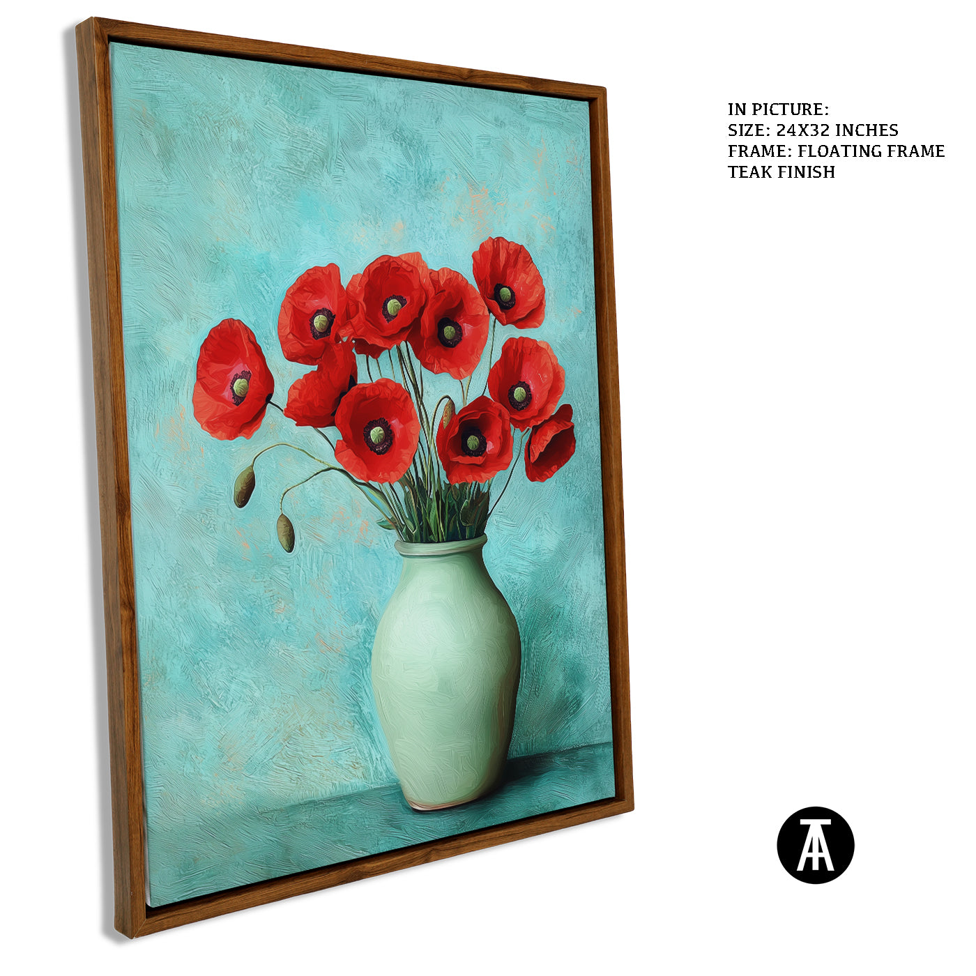 Artwork in Floating Frame