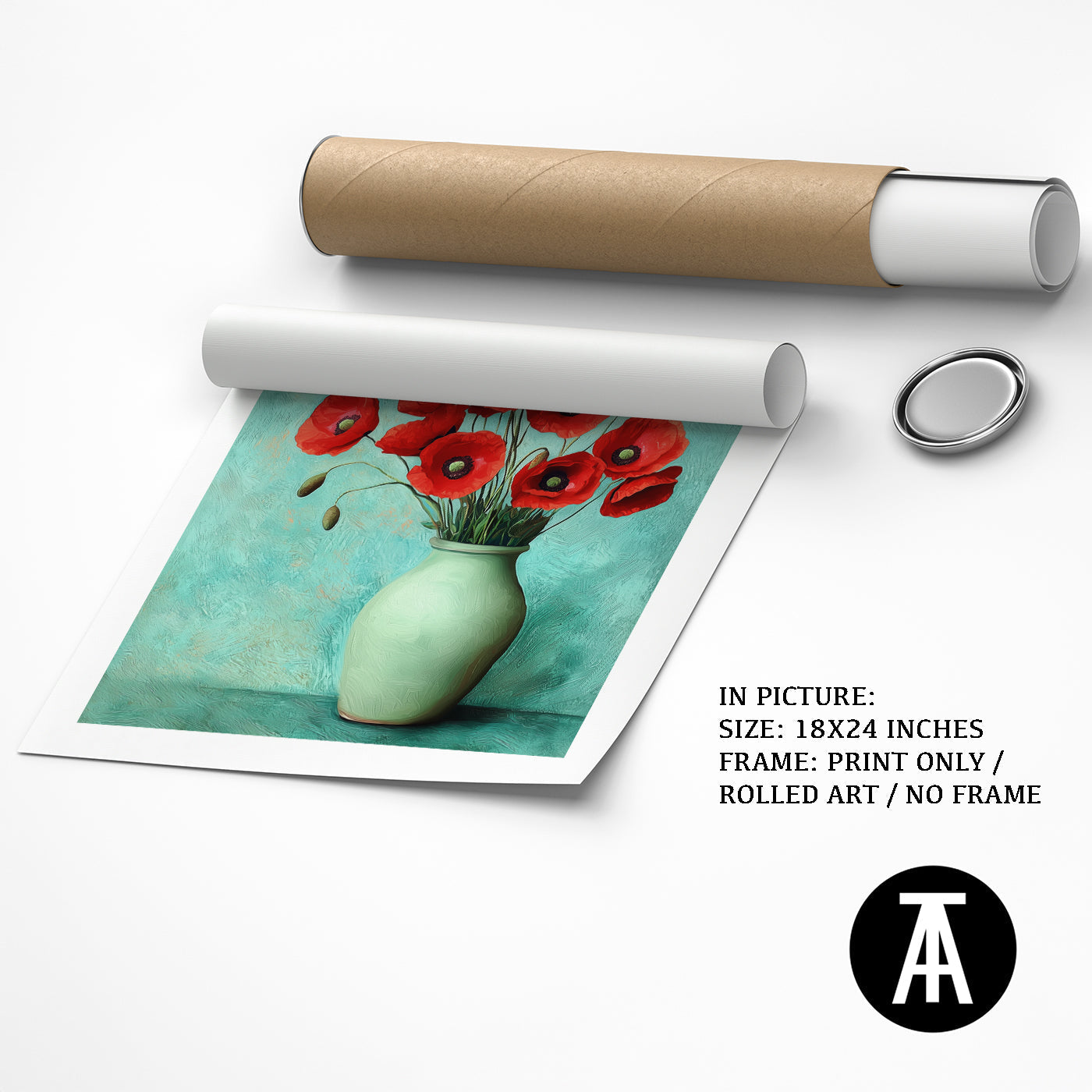 Artwork as Print Only or Rolled Art