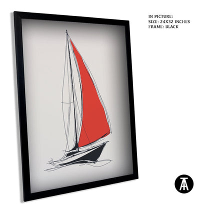 Artwork in Metal Earling Silver Frame