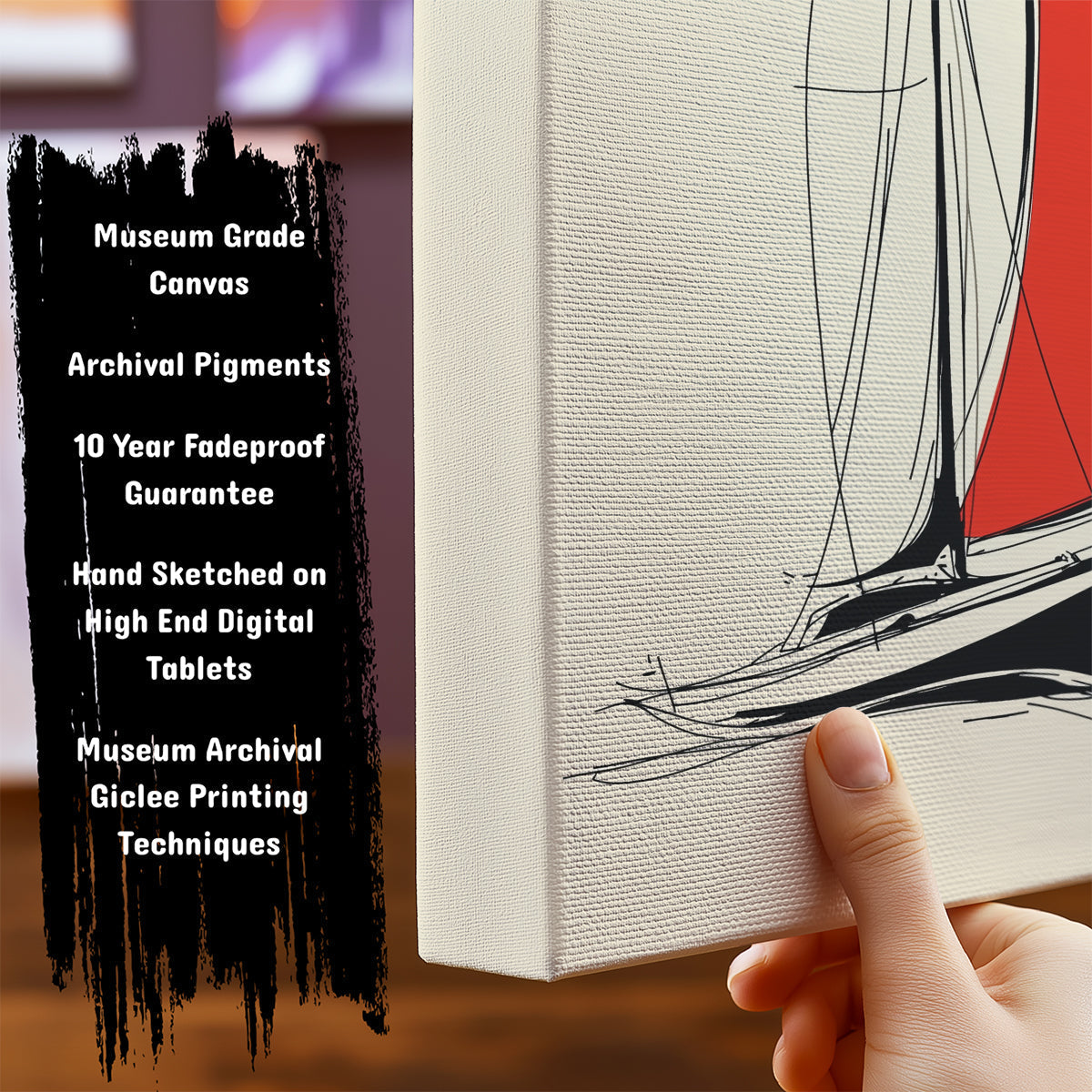 Information about Minimalist Canvas Art Print