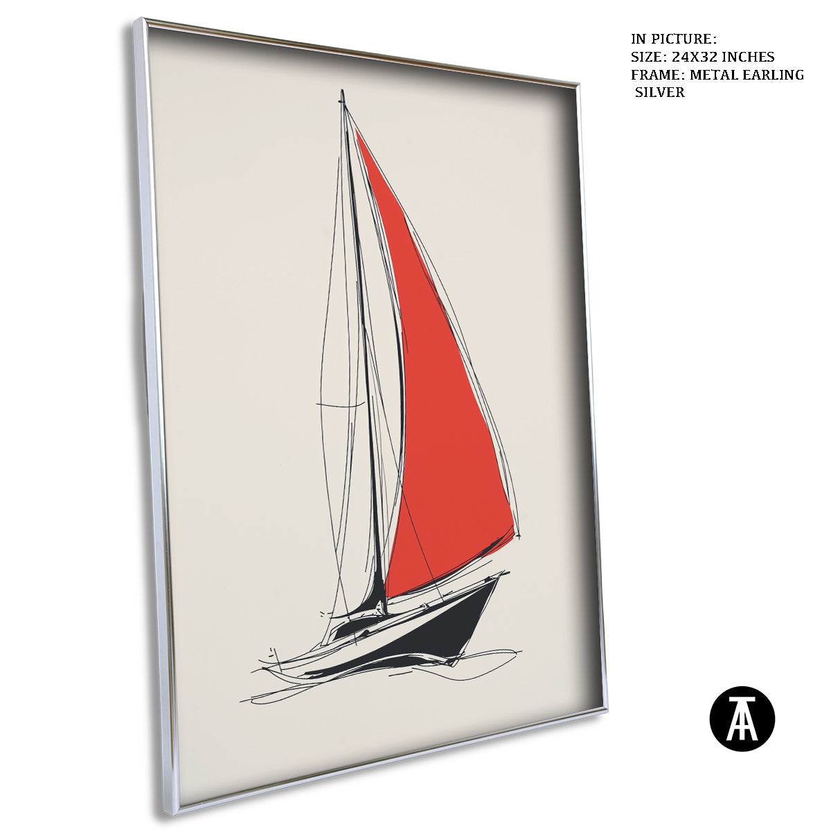 Artwork in Black Frame
