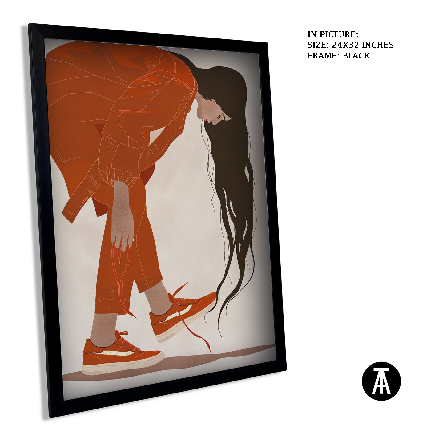 Artwork in Black Frame