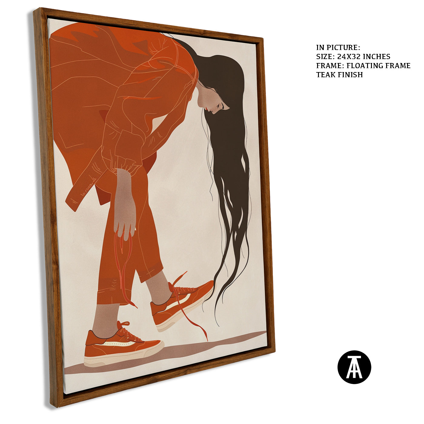 Artwork in Floating Frame