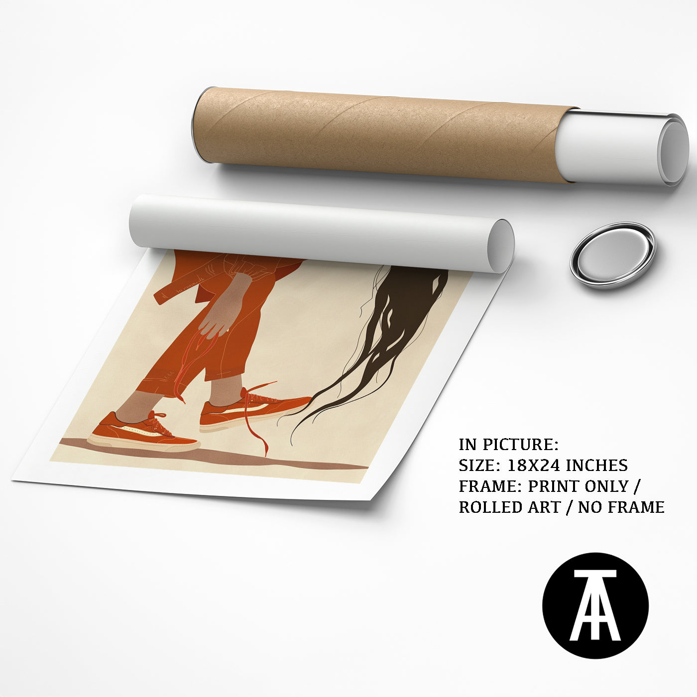 Artwork as Print Only or Rolled Art