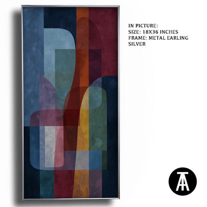 Artwork in Metal Earling Silver Frame