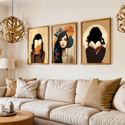 Gallery Wall Set in Lifestyle Setting