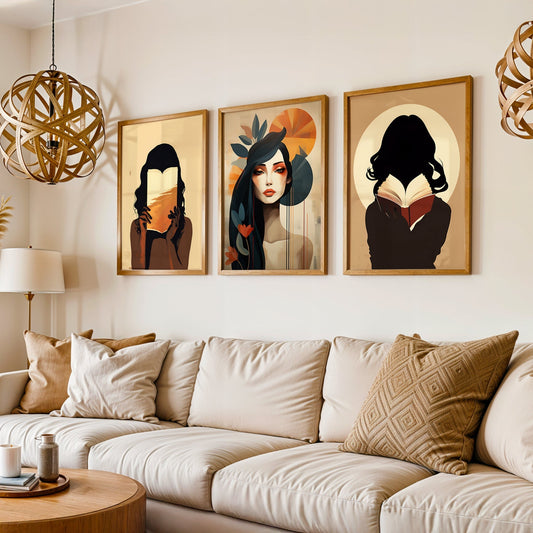 Gallery Wall Set in Lifestyle Setting
