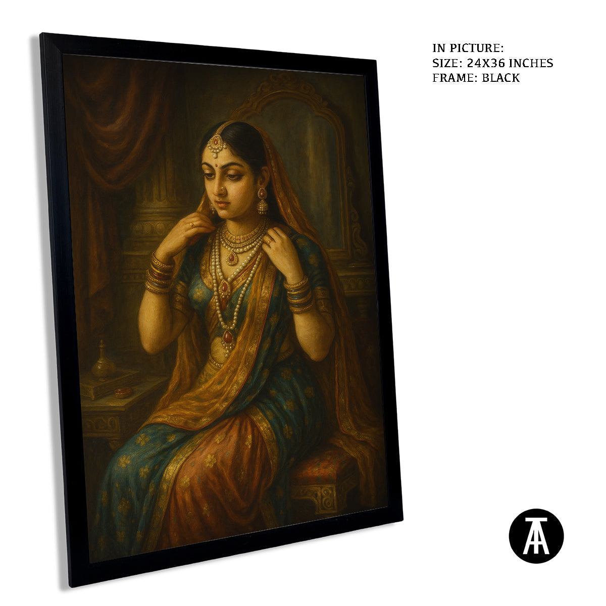 Artwork in Black Frame