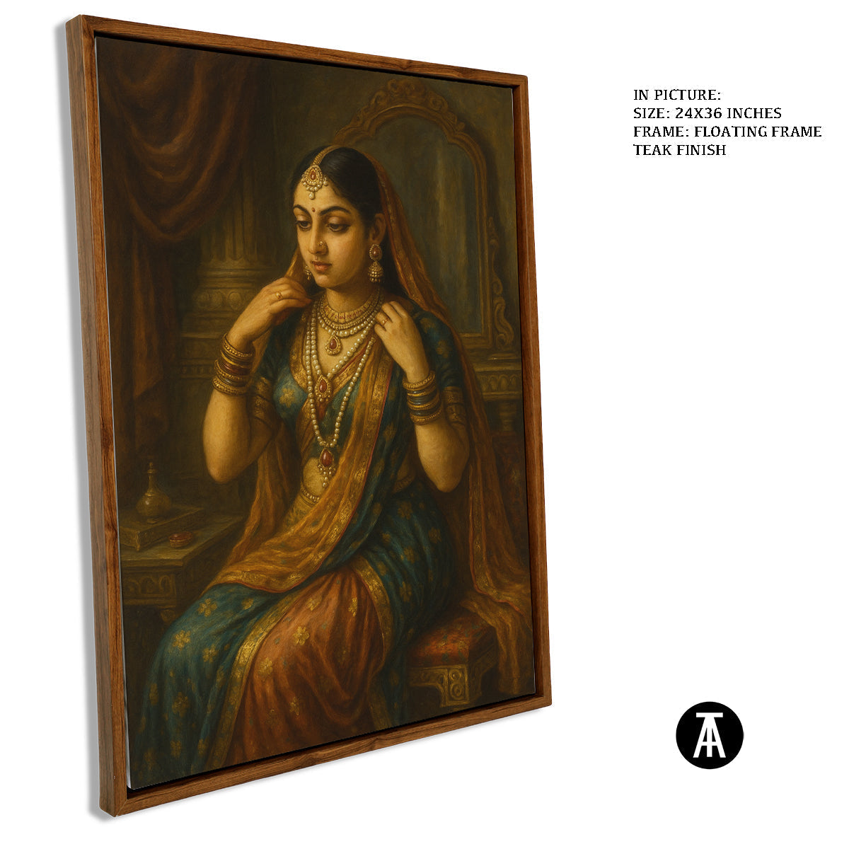 Artwork in Floating Frame