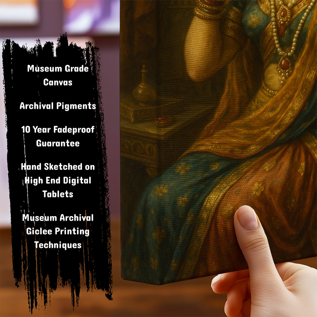 Information about Indian Art Canvas Art Print