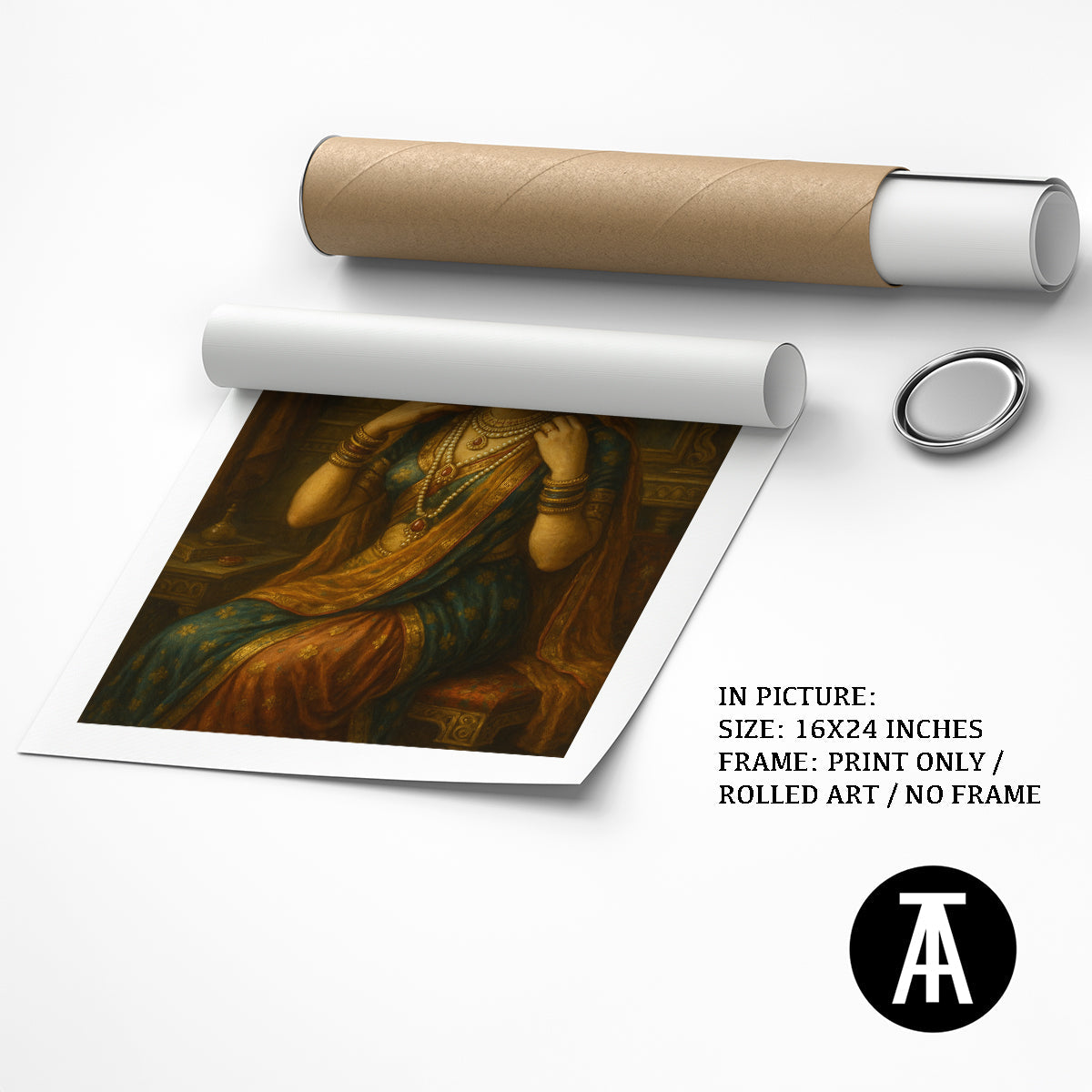 Artwork as Print Only / Rolled Art