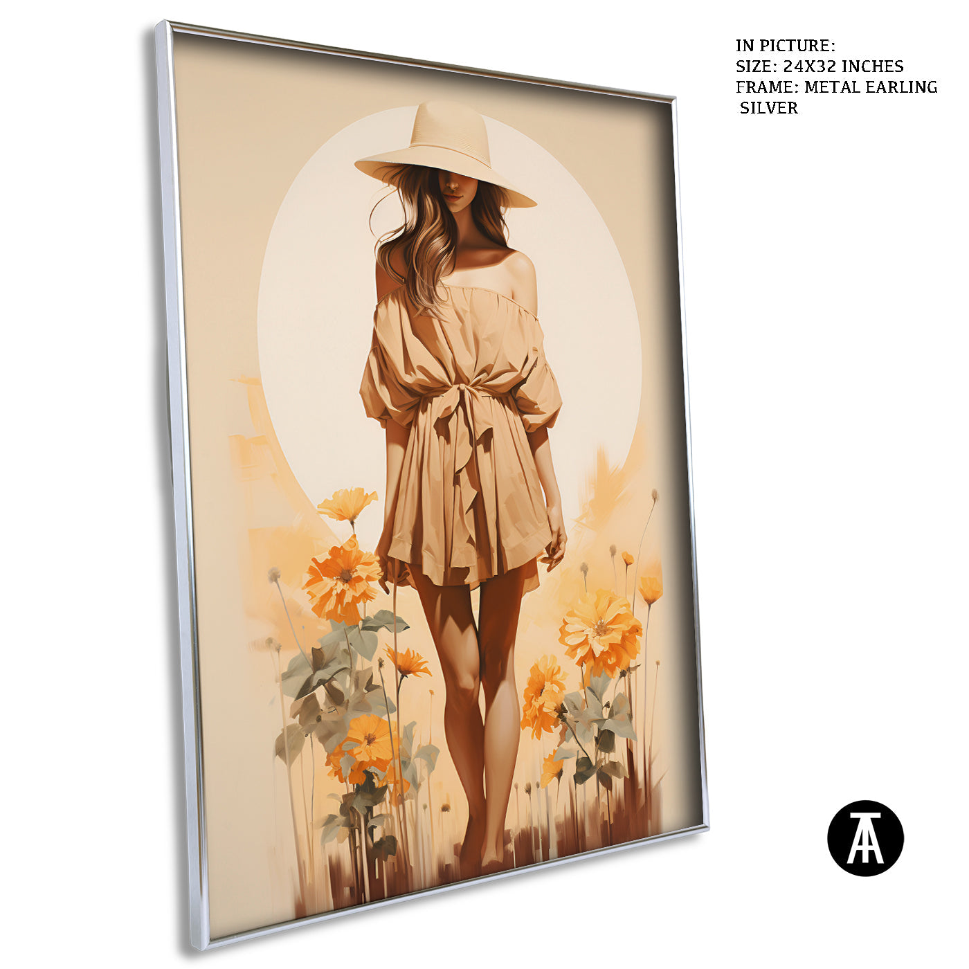 Artwork in Black Frame