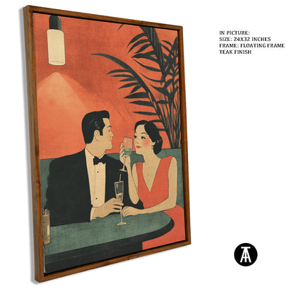 Artwork in Floating Frame