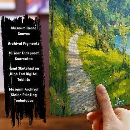 Information about European Canvas Art Print