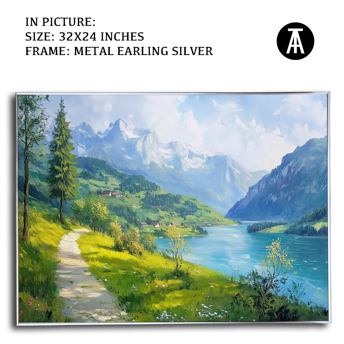 Artwork in Black Frame